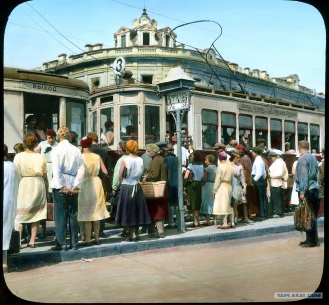 Москва 1931-ого года в цвете.