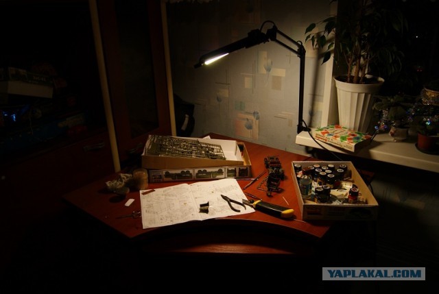 Как собираются модельки...