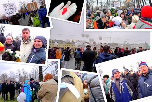 Мои фото с митинга на Болотной, прикольные лозунги