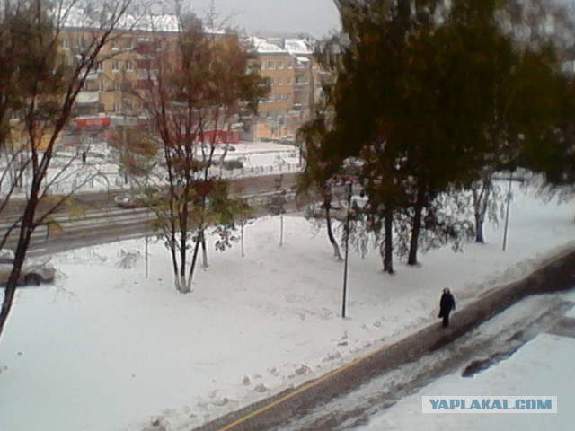 Снег В Перми