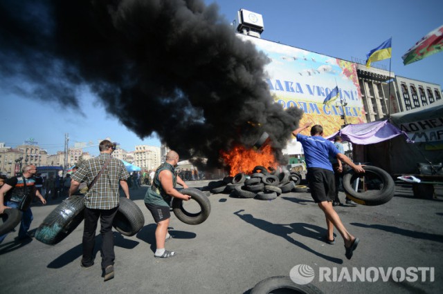 Народные волнения в Израиле: в ход идут покрышки