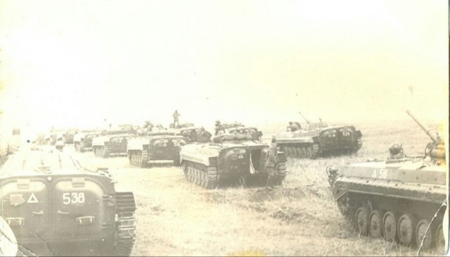 А какая военная техника была в вашем распоряжение?