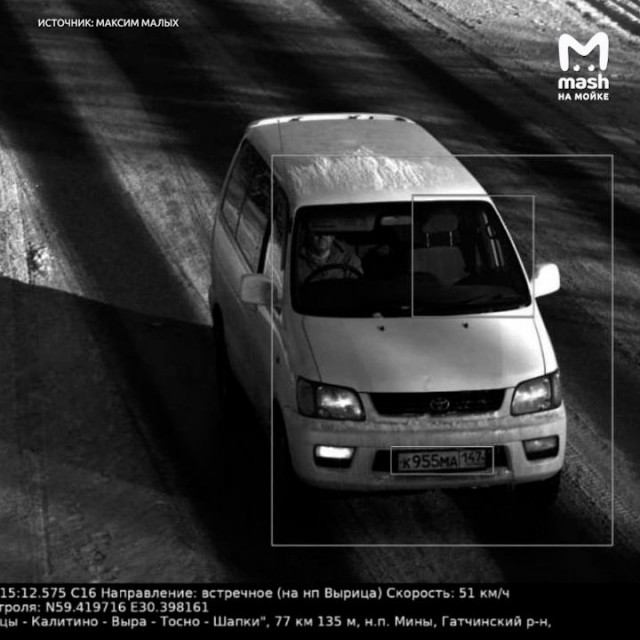 Тотальное непринятие праворульных авто случилось у камер в Гатчине под Вырицей