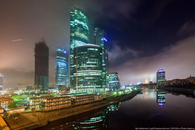 Туман в Москве