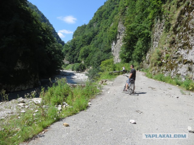 Велопоездка Красная поляна - Адлер