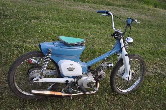Кастом-мопед Honda Super Cub своими руками