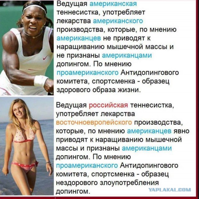 Допинговый скандал – провокация США!