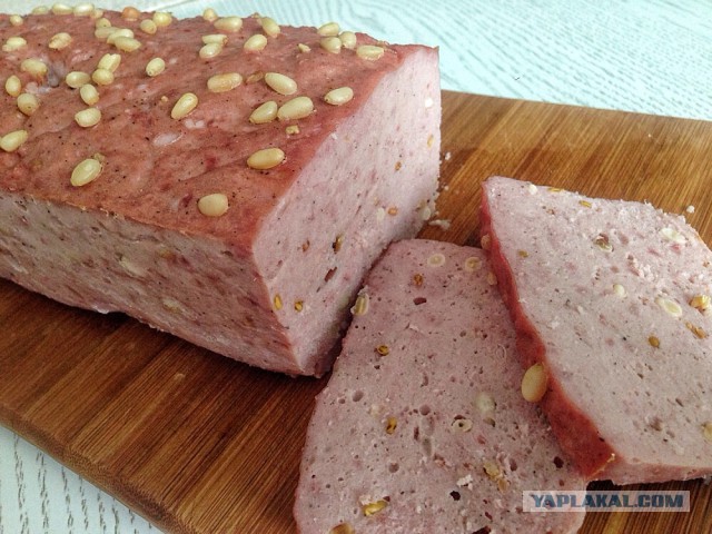 Баварский "мясной хлеб"