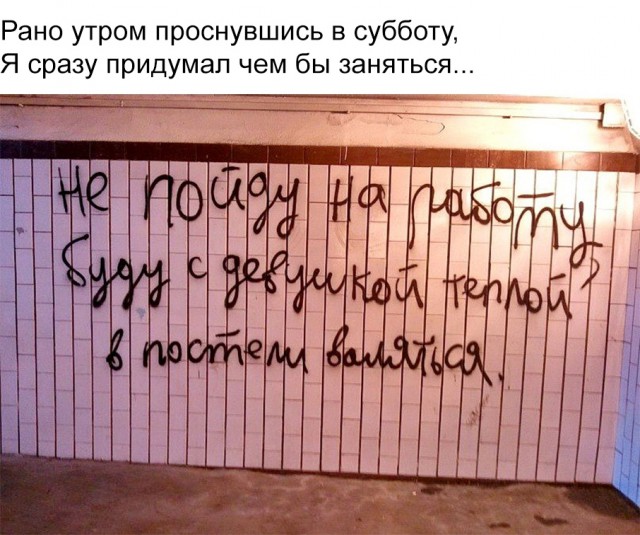Прикольные надписи и объявления