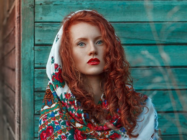 Рыжая красота