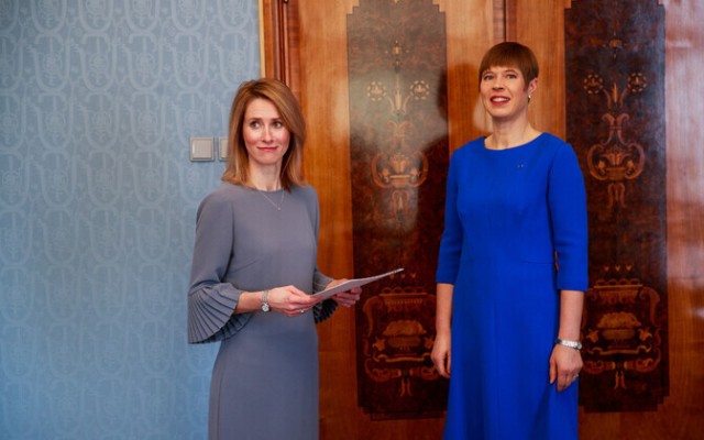 Эстония стала единственной страной в мире, у которой и президент, и глава правительства — женщины