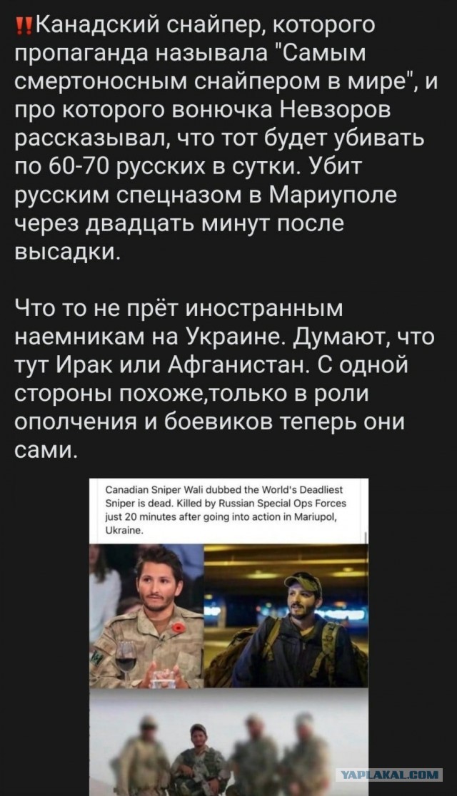 Хроники иностранного легиона Украины