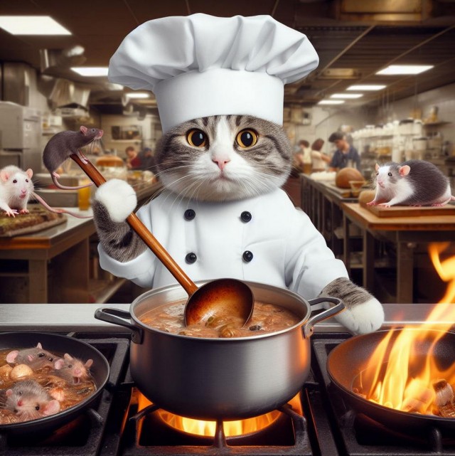 Удивительные приключения котиков в нейросети. К котовторнику