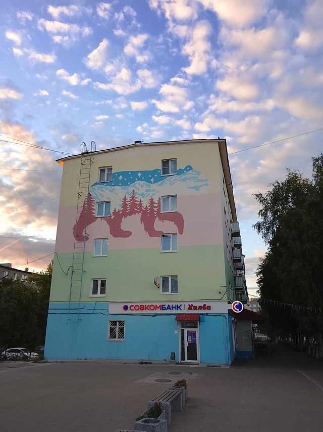 Муралы города Пскова