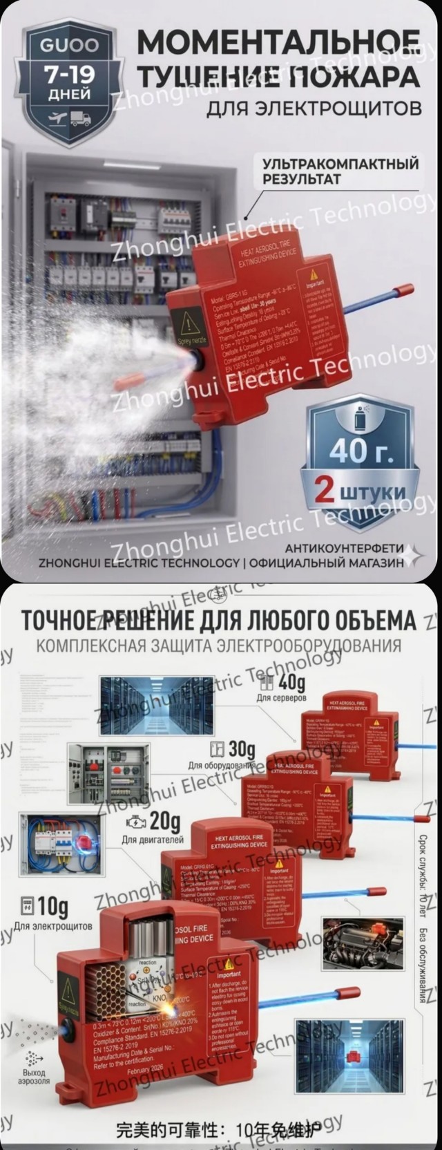 Сравнение огнетушителей