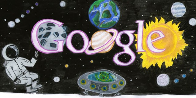 Дети нарисовали дудлы для Google