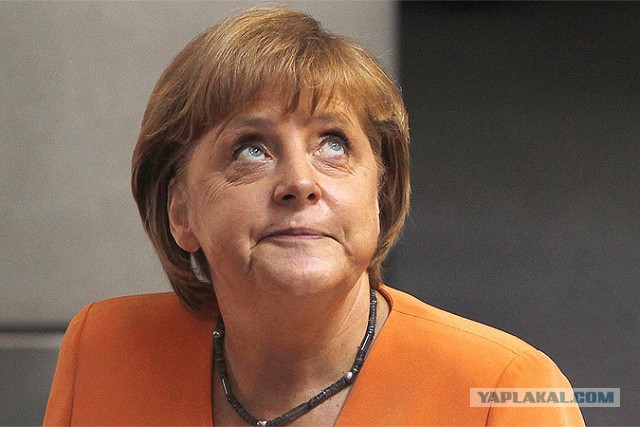На Украине теперь и Меркель ла-ла-ла