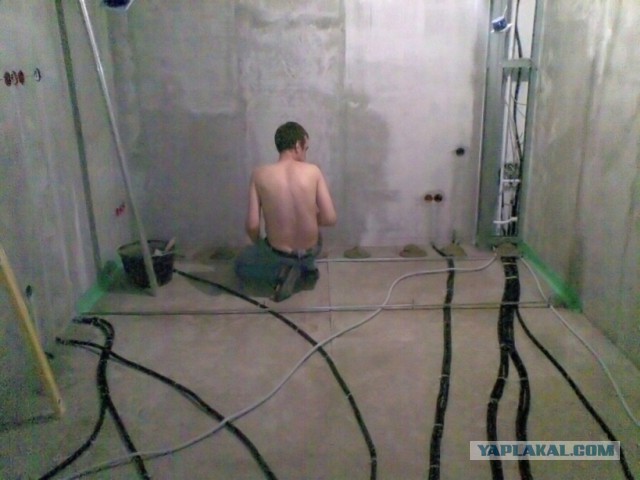 Санузел: создание. Полный цикл