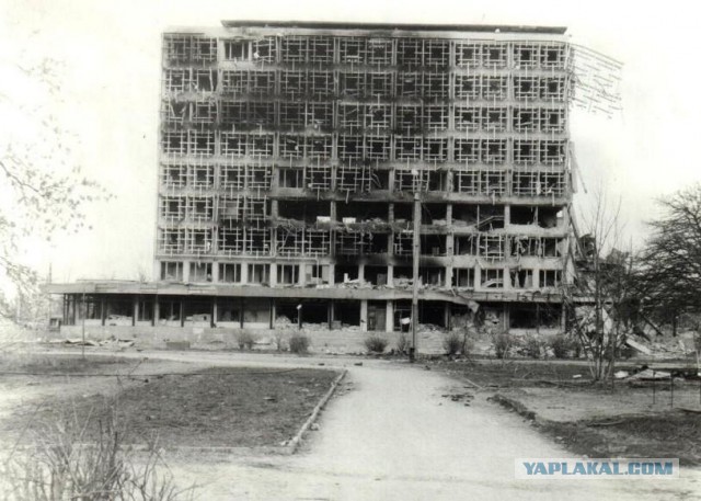 Боевики в центре Грозного