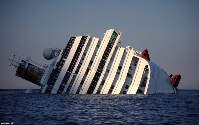 Лайнер Costa Concordia: взгляд изнутри