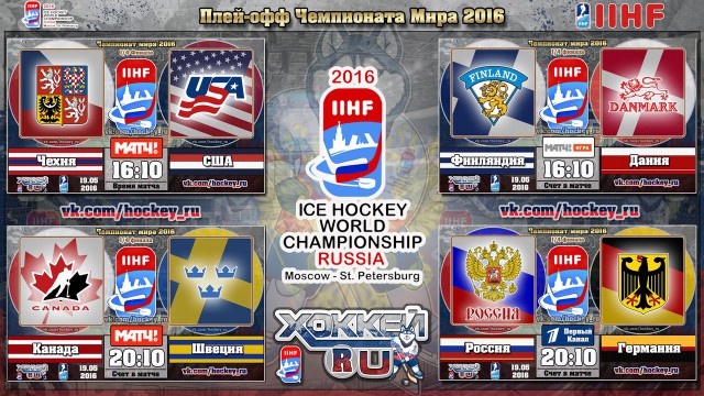 Чемпионат Мира по хоккею 2016 Часть III