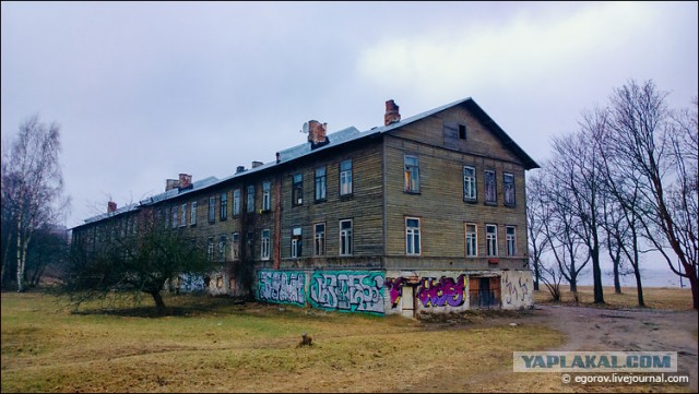 Бараки. Как жило большинство советских граждан