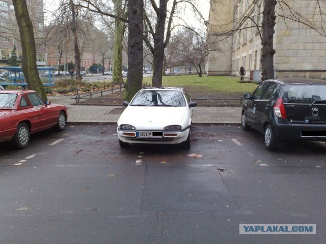 Автоместь за неправильную парковку