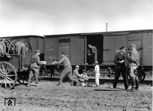 Украинские железные дороги 1943 г. глазами немцев