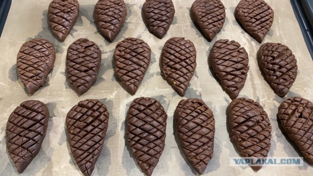 Новогодние вкусные шишки