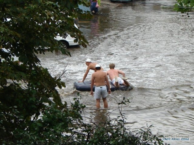 Ливень и потоп в Одессе