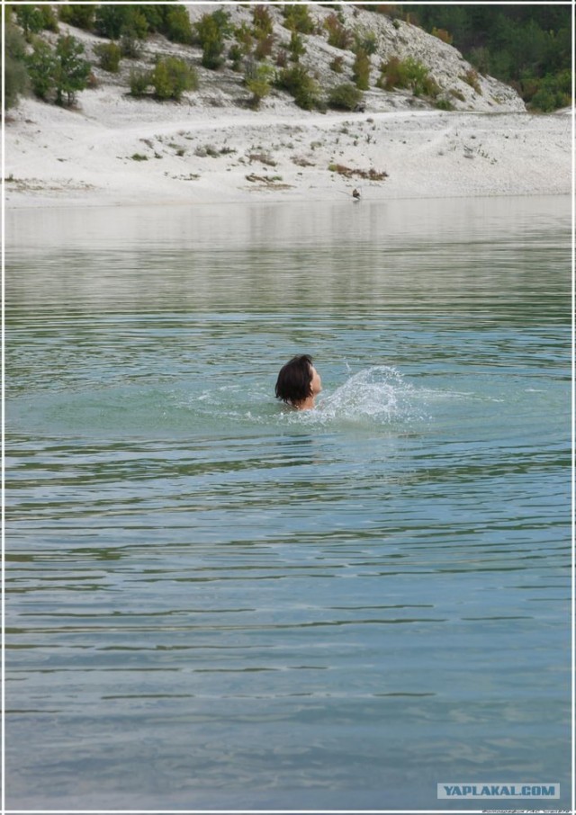 Крым. Новоульяновка. Водохранилище.