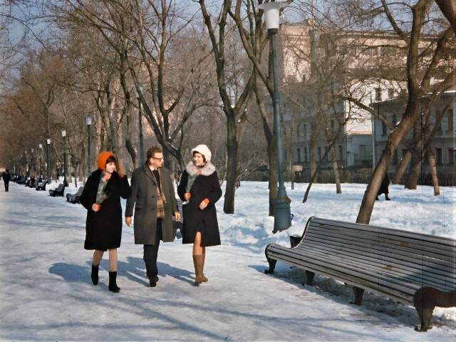 Москва зимняя и новогодняя. Часть третья