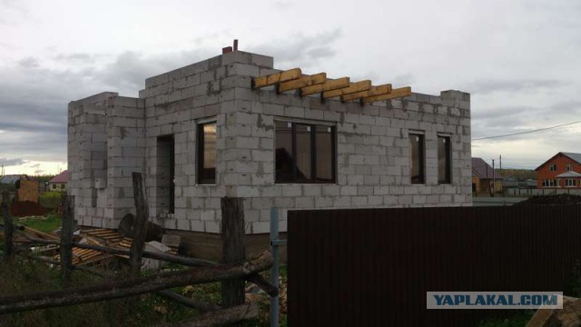 Дом из газобетона в Башкирии