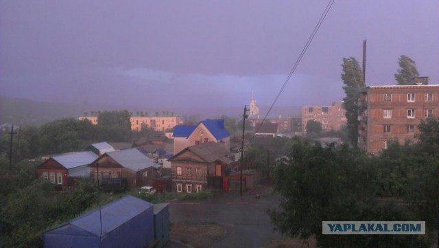 Приближение грозы Челябинск сегодня