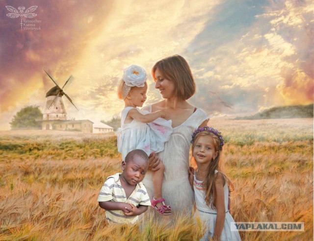 До и после фотошопа