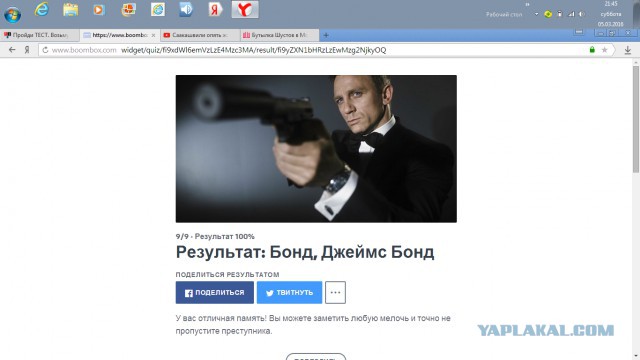 Пройди ТЕСТ. Возьмут ли тебя в секретную службу США?