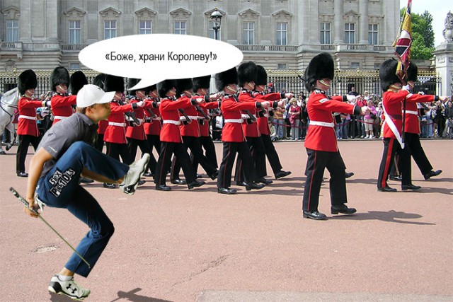 Фотожаба "Гольфист, вдуватель" оригинал+жабы