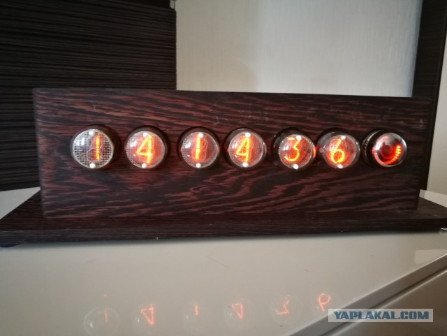 Очередные часы на советских индикаторах Nixie Clock