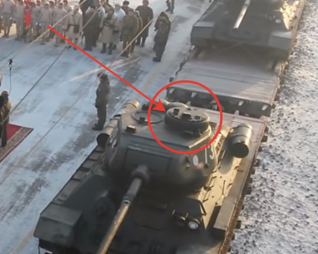 Эшелон с Т-34-85 в Чите