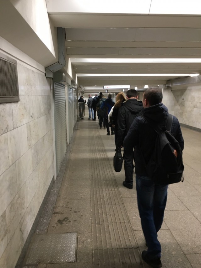 Тем временем в метро