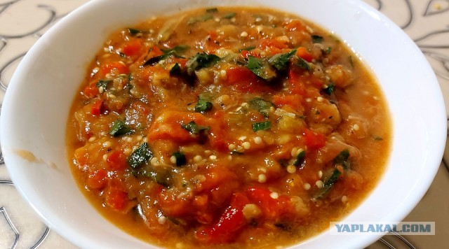 #ЯПовар.Летняя баклажанная икра.