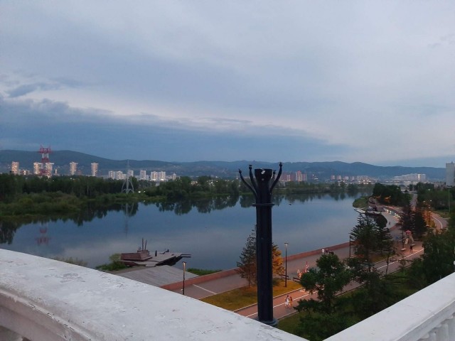 Живу в Красноярске