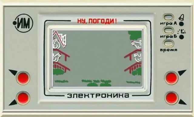 История электронной игры «Ну, погоди!»