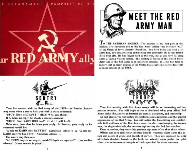 Пехотинец Красной Армии глазами военной разведки США, 1946 г.