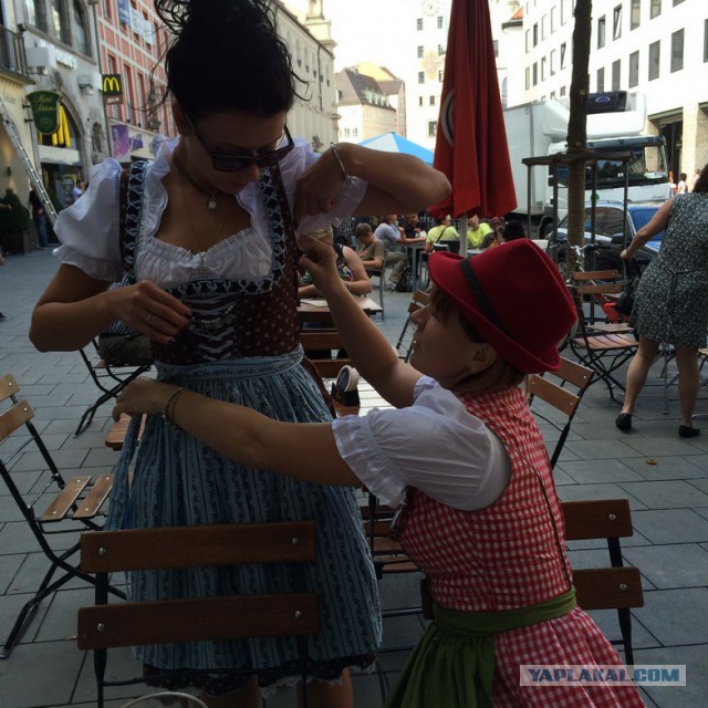 Репортаж  с крупнейше вечеринки — Октоберфеста