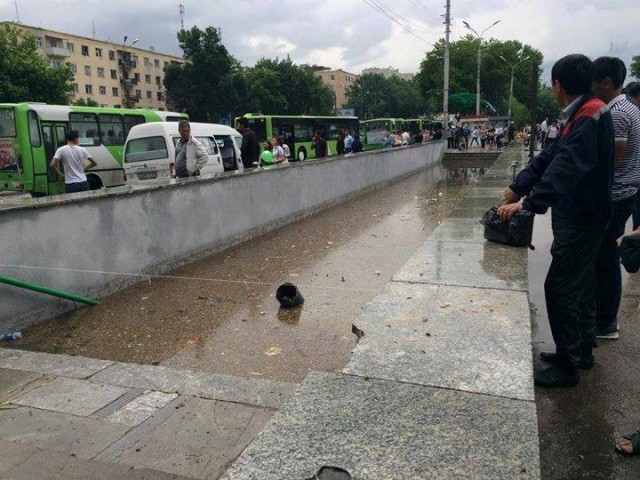 Ночной ураган в Днепропетровске, 24.09.2014.