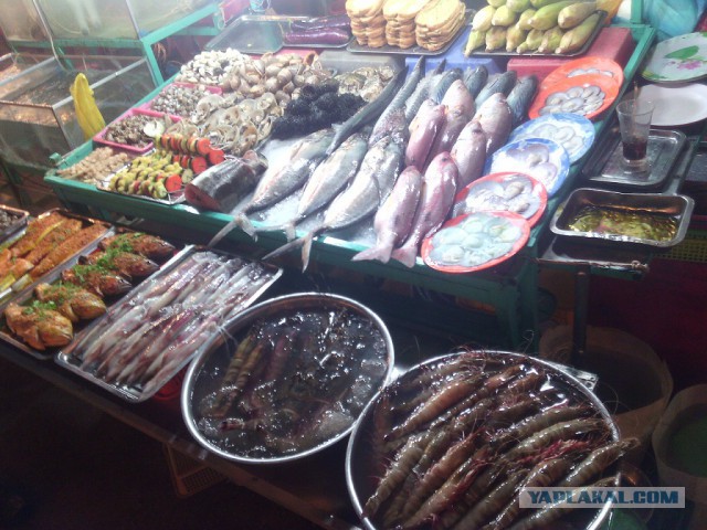 Рынок морепродуктов о. Фукуок