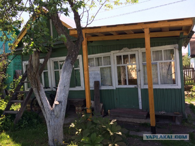 Преображение старого садового домика.