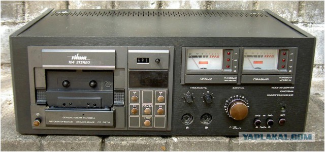 Стационарные кассетные магнитофоны