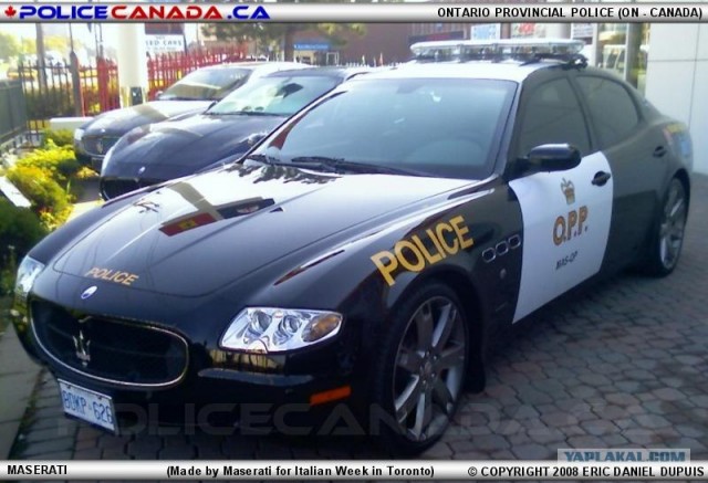 Самые крутые полицейские машины